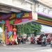 Mural Wali Kota Bandar Lampung dari Masa ke Masa Hiasi Flyover Gajah Mada