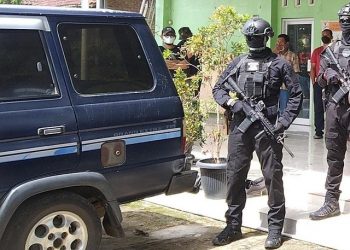 Warga Bandar Lampung Terkejut, Pedagang Diamankan Tim Densus 88 Antiteror