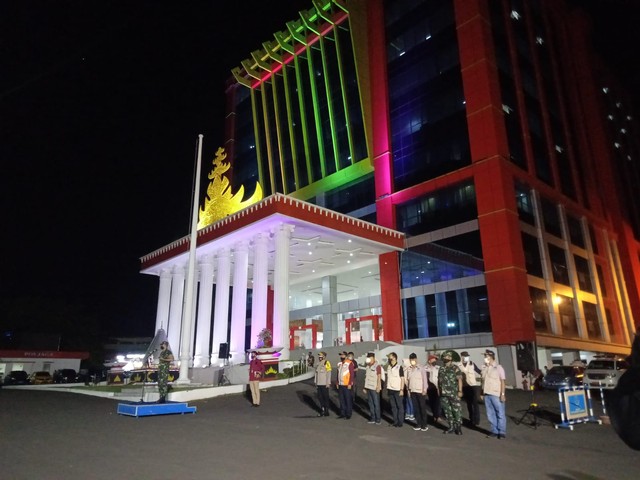 Pengamanan Tahun Baru, Satgas Gabungan Bandar Lampung Cek Titik Rawan Kerumunan