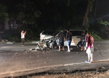Breaking News: 3 Mobil Terlibat Kecelakaan di Bandar Lampung, 1 Kabur