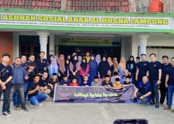 Berbagi Bersama, Max Republic Bandar Lampung Adakan Bakti Sosial di Panti Asuhan Al Husna