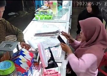 Tampang Pencuri HP di Kemiling, Bandar Lampung, Terekam Jelas di CCTV
