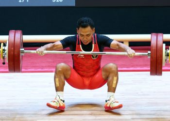 Total Angkatan 290 Kg, Atlet Angkat Besi Asal Lampung Sabet Emas di SEA Games
