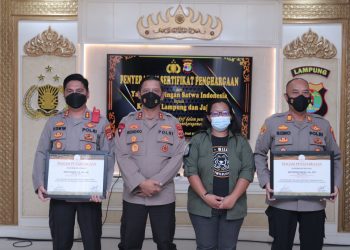 Gagalkan Penyelundupan Satwa dari Sumatera, Puluhan Polisi Raih Penghargaan