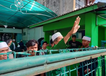 Pimpinan Khilafatul Muslimin Ditangkap di Depan Masjid di Kota Bandar Lampung