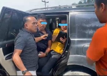 Aksi Penangkapan Maling Mobil di Bandar Lampung Ditangkap di Sumatera Utara