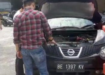 Mobil Warga Bandar Lampung yang Dicuri dengan Modus COD, Ditemukan di Riau