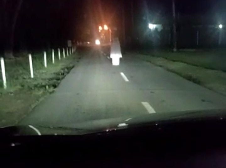 Beredar Video Manusia Jubah Putih Muncul Lagi di Lampung, Ini Penjelasan Polisi