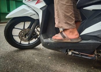 Pakai Sandal Jepit Saat Berkendara di Lampung, Ini Kata Dirlantas Polda Lampung