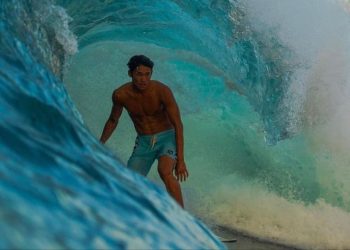 Gagal ke Final, Rio Waida Juara 3 World Surf League QS 5000 Krui Pro 2022