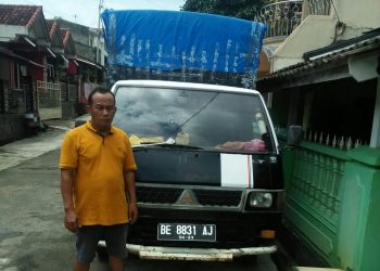 Mobil Pikap Milik Pengampas Makanan Dibawa Kabur Maling di Kemiling