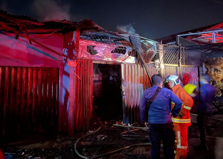 Toko Sembako di Rajabasa, Bandar Lampung, Ludes Terbakar