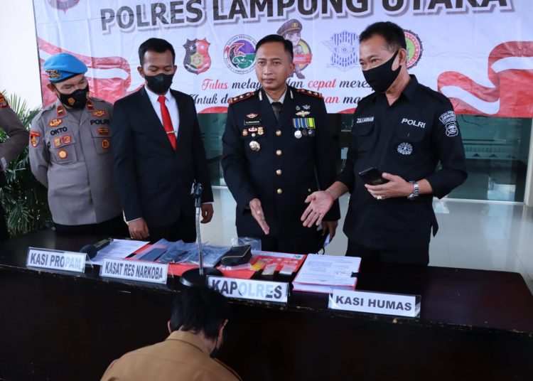 Oknum ASN di Lampung Diduga Jadi Pengedar Narkoba, Ternyata Seorang Residivis