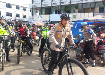 Kapolresta Bandar Lampung Kunjungi Pasar, Pedagang Minta Polisi Selalu Siaga