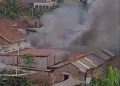 Detik-detik Pabrik Kerupuk di Bandar Lampung Terbakar, Tidak Ada Korban Jiwa