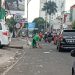 Jalan Sehat HUT Bandar Lampung ke-341 Sisakan Sampah di Sekitar Tugu Adipura