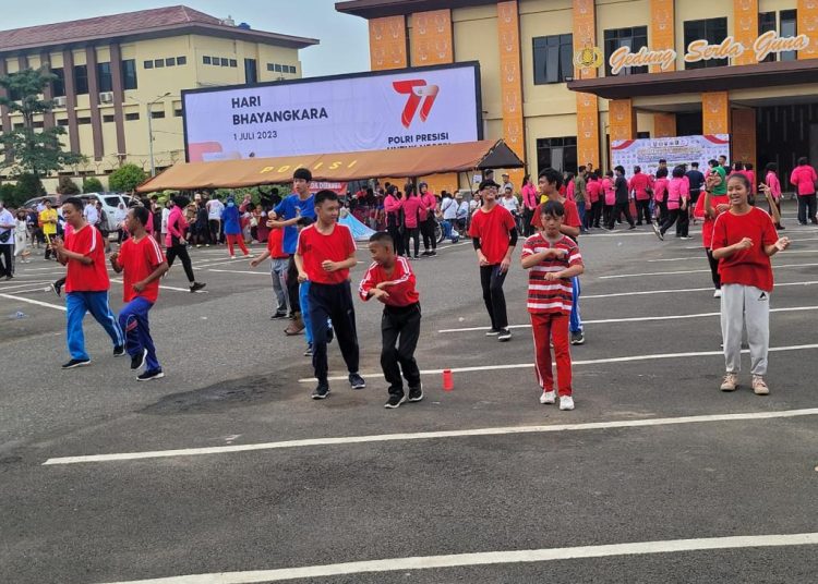 Meriahkan HUT Bhayangkara, Polda Lampung Gandeng Kaum Difabel