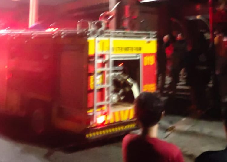 Kebakaran di XO Stars Coffee Lampung, Beruntung Api Berhasil Cepat Dipadamkan