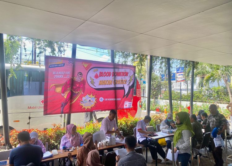 Ulang Tahun ke-7, Batiqa Hotel Lampung Adakan Donor Darah dan Makan Gratis