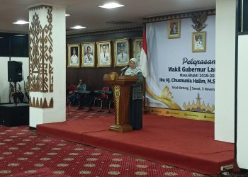 Pamit dari Jabatannya sebagai Wagub Lampung, Nunik: Rasanya Waktu Begitu Cepat