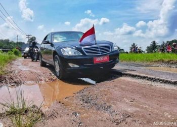 Lampung Peringkat 3 Provinsi dengan Jalan Rusak Terbanyak di Indonesia